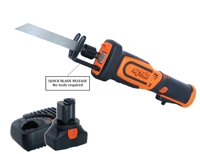 CORDLESS 16V SP SAW WITH CHARGER AND 1 BATTERY