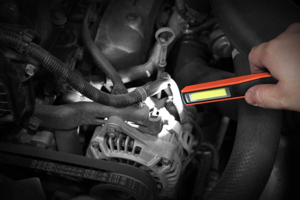 SLIMLINE COB LED WORKLIGHT & TORCH