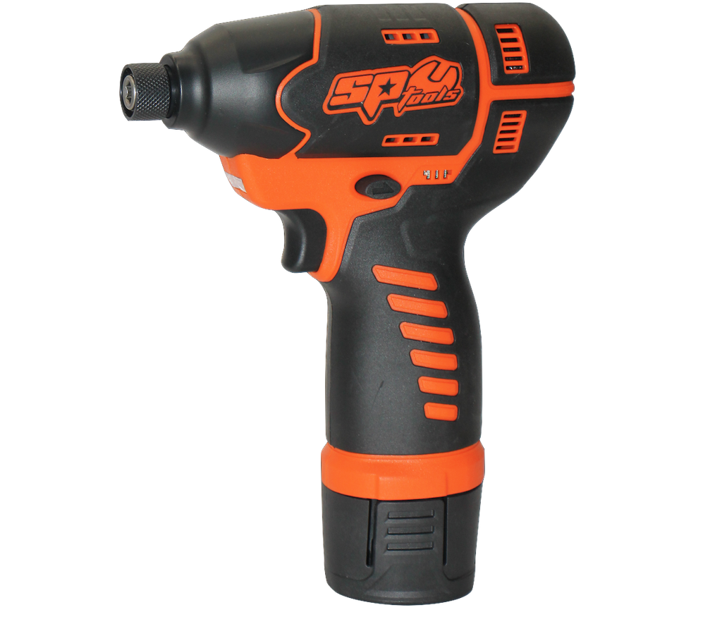 1/4" IMPACT WRENCH 12V WITH CHARGER AND 1 X 2.5Ah BATTERY