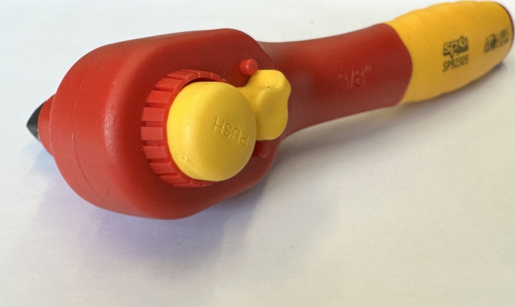 VDE RATCHET 3/8" 200MM