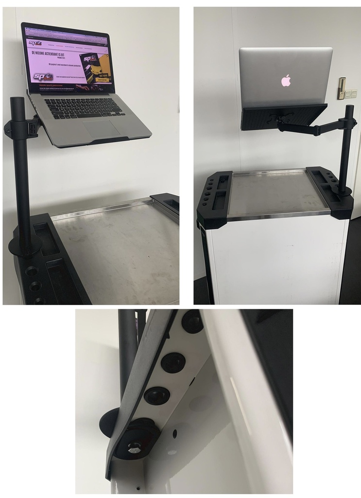 TABLET HOLDER INCLUDING SUPPORT FOR TECH SERIES
