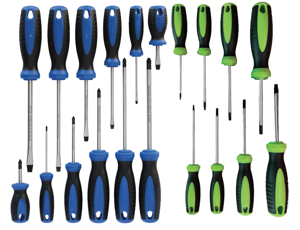 SCREWDRIVER SET 20 PIECES PHILLIPS/ SAW CUT/ TORX