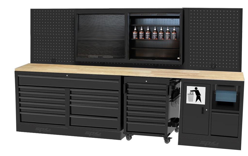 USA WORKSHOP SERIES 16 PC WOODEN TOP