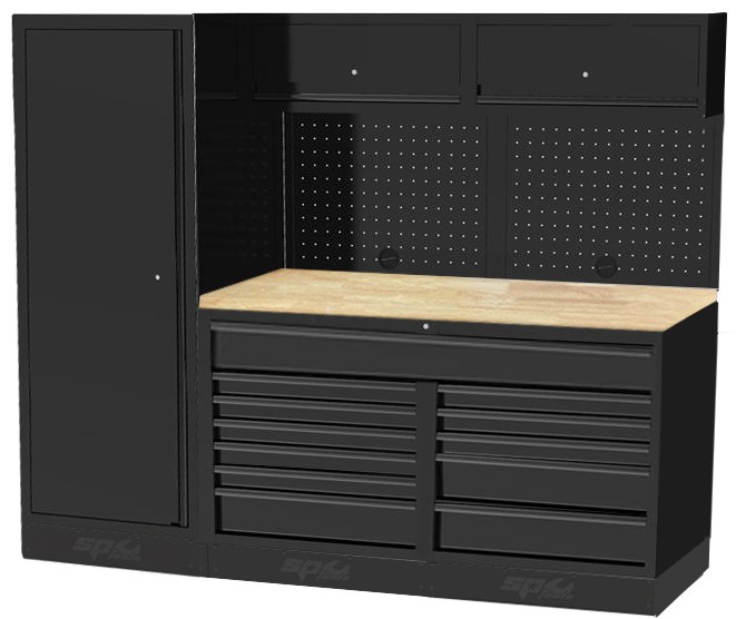 USA WORKSHOP SERIES 10 PC WOODEN TOP