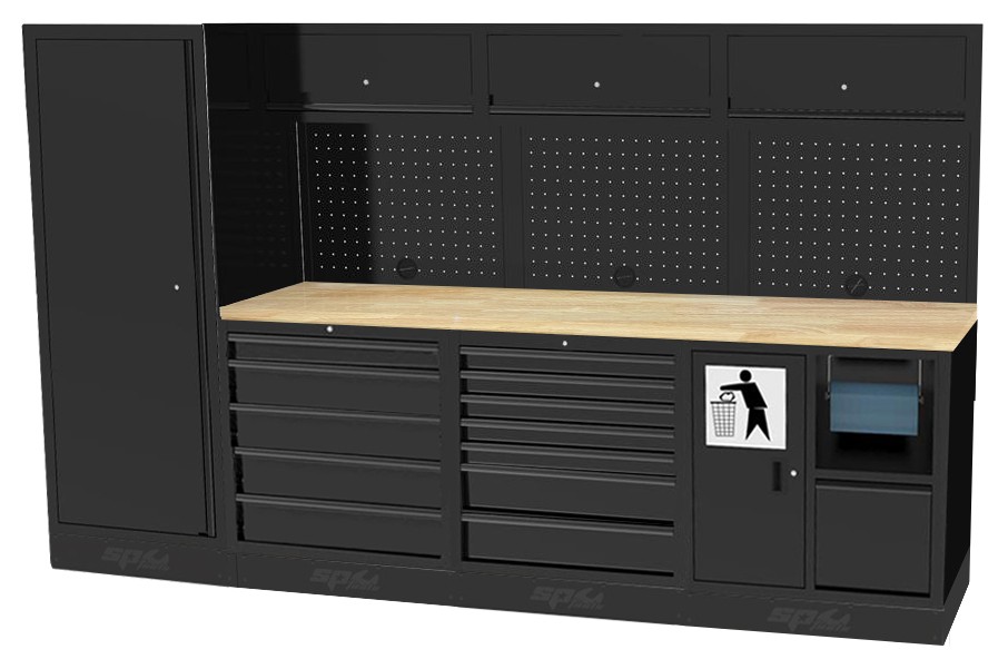 USA WORKSHOP SERIES 16 PC WOODEN TOP