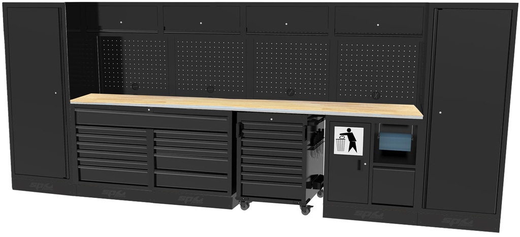 USA WORKSHOP SERIES 22 PC WOODEN TOP