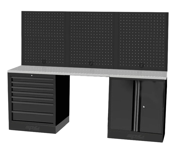 USA WORKSHOP SERIES 11 PC STAINLESS TOP