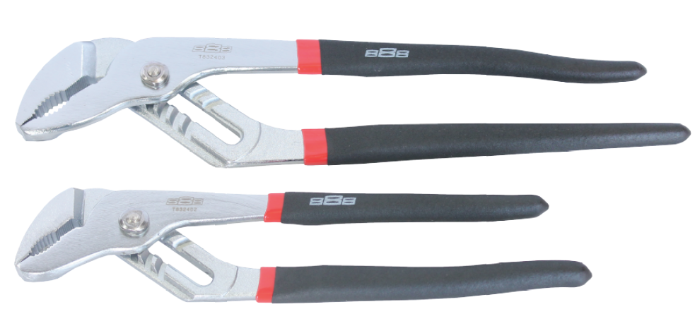 T8 PLIER WATERPUMP ADJUSTABLE 2 PC SET