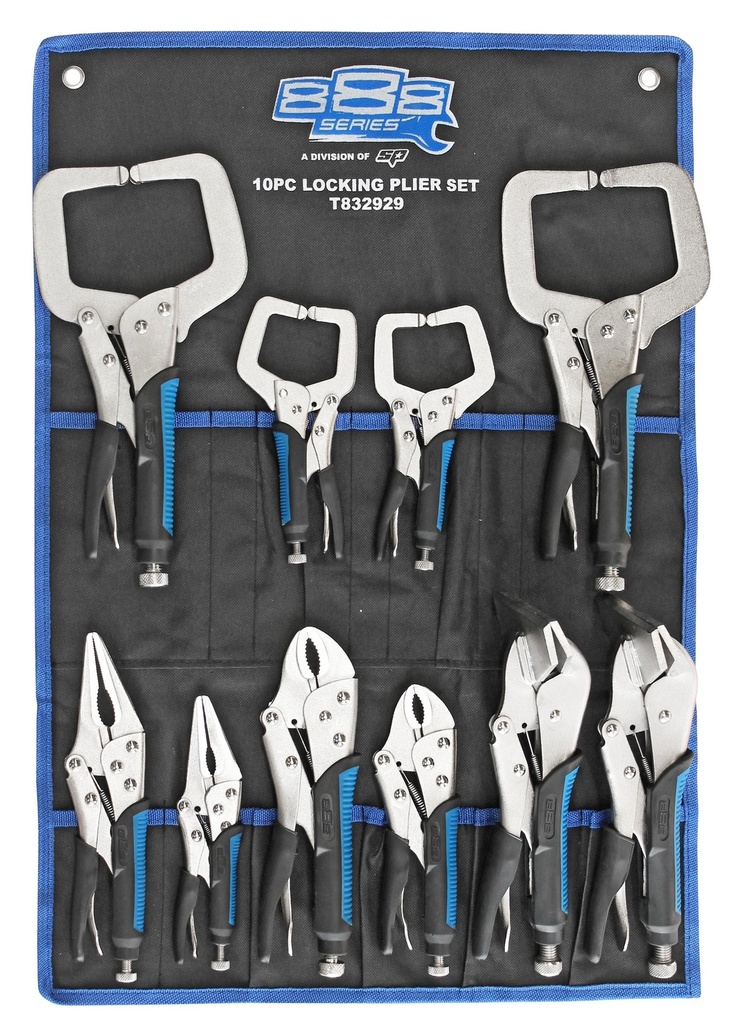 T8 LOCKING PLIERS 10PC SET