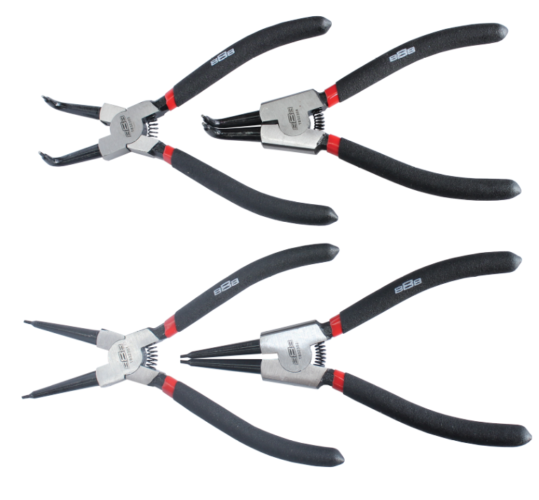 T8 CIRCLIP PLIER SET 4PC 175MM