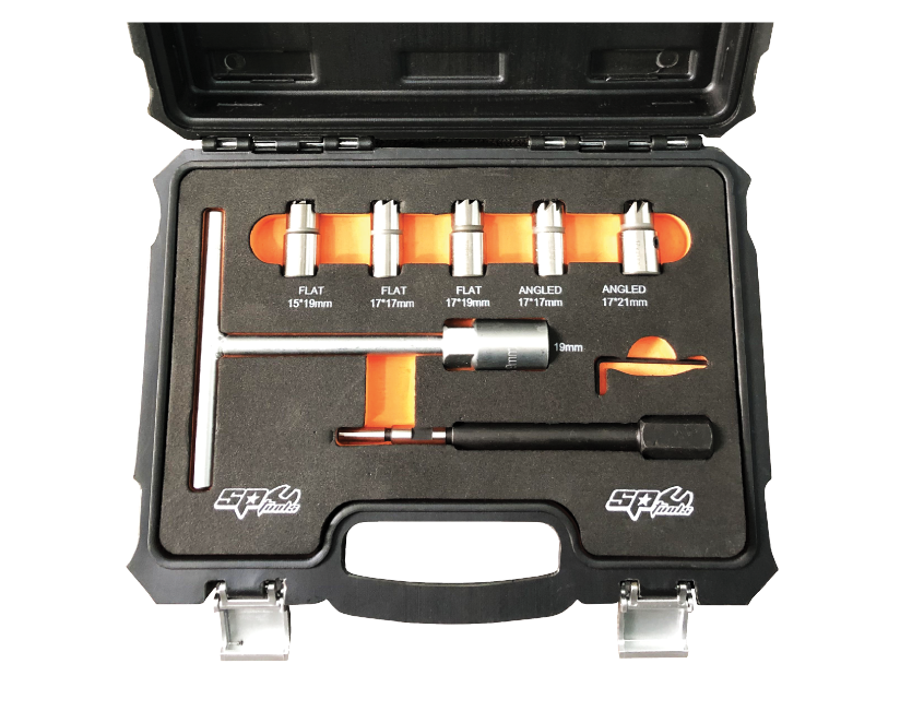 DIESEL INJECTOR SEAT CLEANER SET 7PC