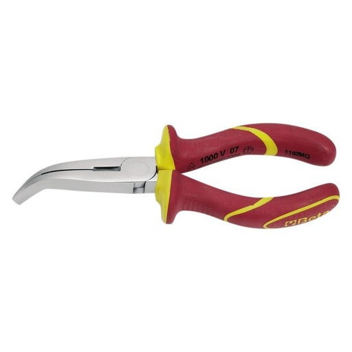 [011640100] 1164MQ 200-EX.LONG BENT FLAT NOSE PLIERS