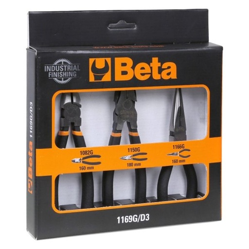 [011690073] 1169G/D3-SET OF PLIERS AND NIPPERS