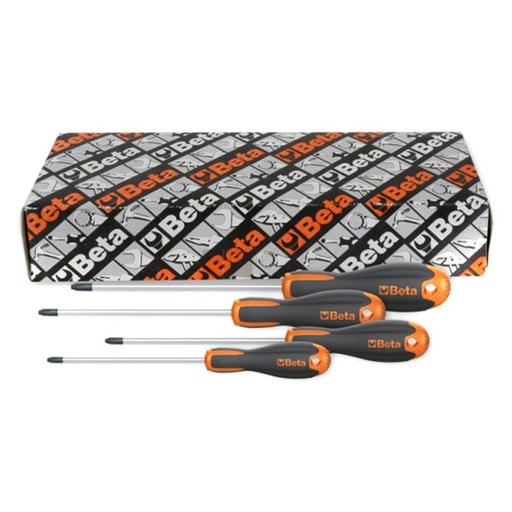 [012091204] 1209E/PZ-S4-SET OF 4 SCREWDRIVERS CROSS
