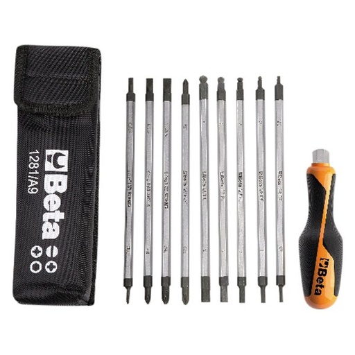 [012810520] 1281BG/A9-9 REV. SCREWDRIVERS IN WALLET