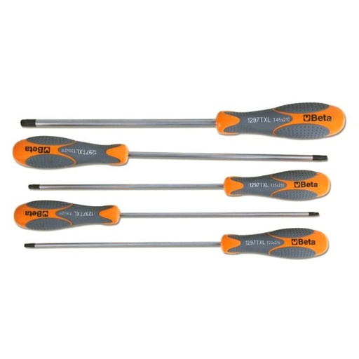 [012970325] 1297TX/L-S5-SET 5 BETAMAX SCREWDRIVERS