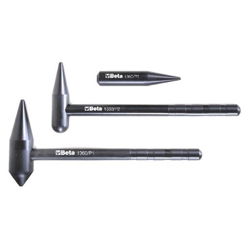 [013600503] 1360/KP3-PLASTIC HAMMERS WITH PUNCHES