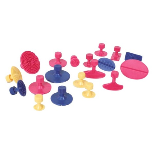 [013660205] 1366/KF-KIT OF 19 PLASTIC GLUE TABS