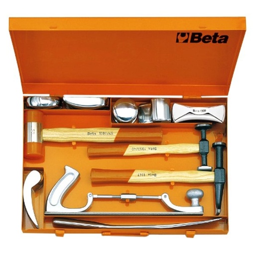 [013690033] 1369/C11-ASSORTMENT OF 11 TOOLS IN CASE