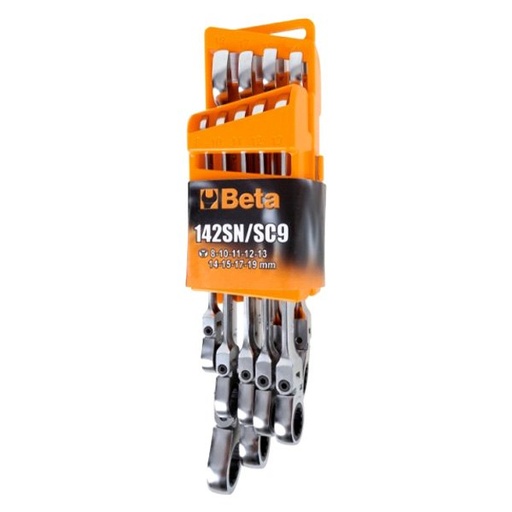 [001420259] 142SN/SC9-SET 9 RATCHETING COMB.WRENCHES