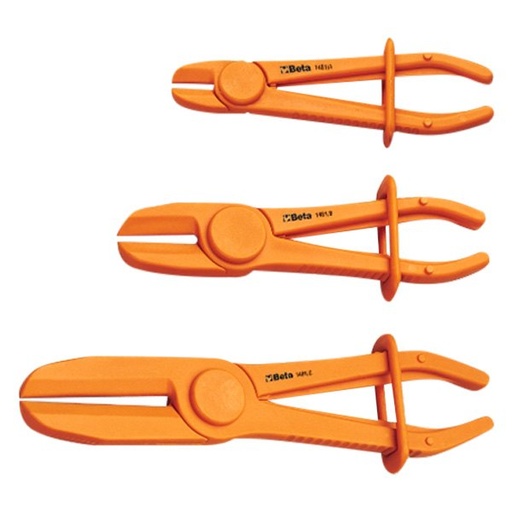 [014810200] 1481PL/S3-SET OF 3 PLASTIC HOSE PLIERS