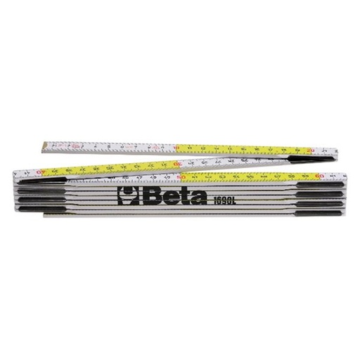 [016900200] 1690L/2-FOLDING RULER BIRCH 2MT