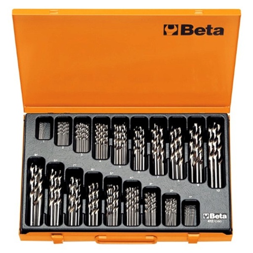 [004120450] 412/C150-150 TWIST DRILLS 412 IN CASE