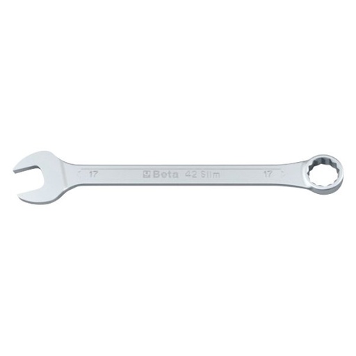 [000420417] 42SLIM 17-COMB. WRENCHES THIN OPEN ENDS