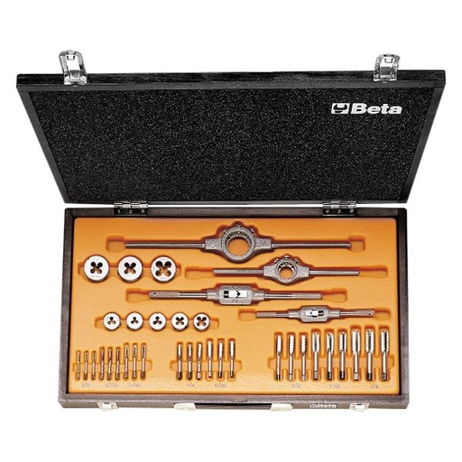 [004460075] 446ASW/C36-36 PCS WHIT. IN WOODEN CASE