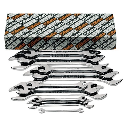 [000550650] 55MP/S8-SET 8 DOUBLE OPEN END WRENCHES