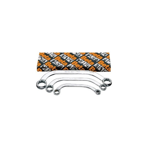 [000830081] 83/S3-3 HALF-MOON RING WRENCHES IN BOX