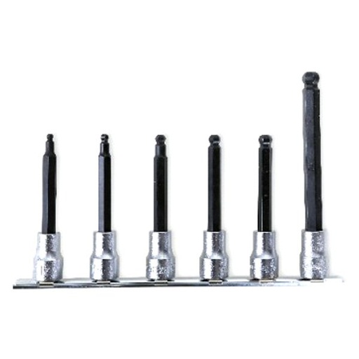 [009100596] 910BP/SB6L-SET 6 BALL HEAD SOCKET DRIVER