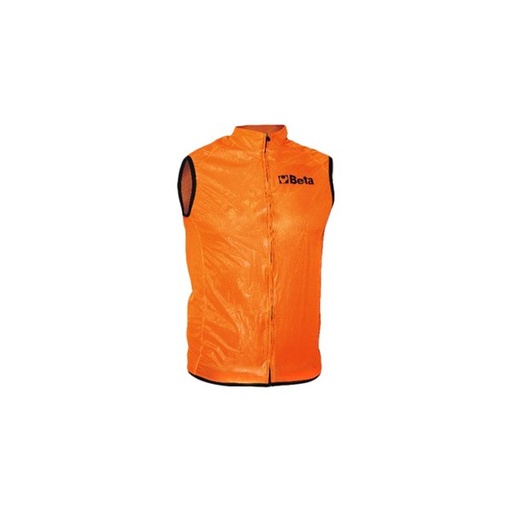 [095420073] 9542AT M-SLEEVELESS WIND STOPPER JACKET