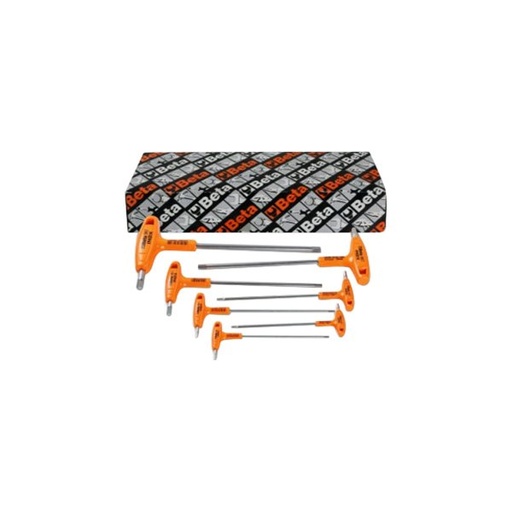[000961877] 96TINOX-AS/S7-SET 7 OFFSET HEX. KEY WR.