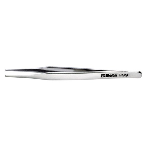 [009990011] 999-FLAT ROUND END SPRING TWEEZERS