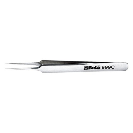 [009990019] 999C-EXTRA SLIM STRAIGHT TWEEZERS