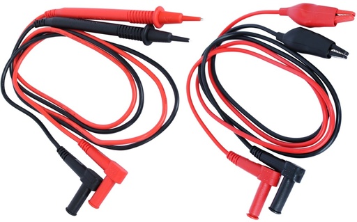 [MMLSP] MULTIMETER DUAL TEST LEAD SET - ALLIGATOR & STANDARD PROBE