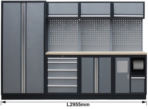[SP00402] WORKSHOP SERIES 4 PC WIDE CABINET TIMBER TOP