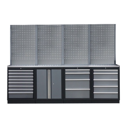 [SP00437-S] PROFESSIONAL GARAGE SERIES W/4 BACKING PANEL WITH SS TOP