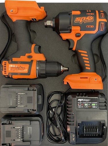 [SP00573] 5PC 18V POWER TOOLS COMBO KIT IN EVA FOAM