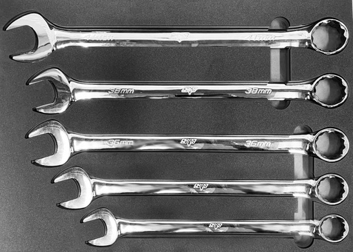 [SP00665] EVA FOAM INLAY BIG SIZE SPANNERS 5 PCS