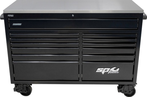 [SP01076US] 610 PC TOOLKIT IN USA ROLLERCAB 13 DRAWERS XL