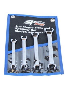 [SP10044] SPANNER SET FLARE METRIC 4 PC