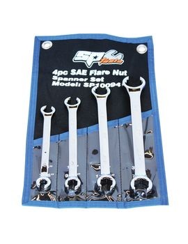 [SP10094] SPANNER SET FLARE SAE 4PC