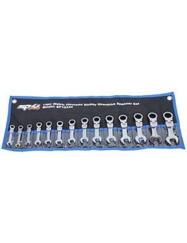 [SP10334] SPANNER SET STUBBY FLEX GEARDRIVE ROE METRIC 14PC