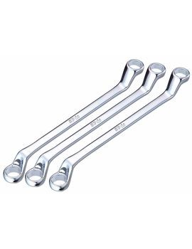 [SP10423] SPANNER SET RING 6PT 75 DEGREE OFFSET 3PCE BRAKE BLEEDER