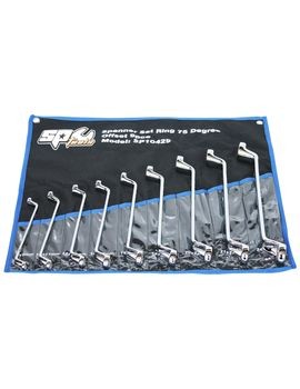 [SP10429] SPANNER SET RING 75 DEGREE OFFSET 9PCE