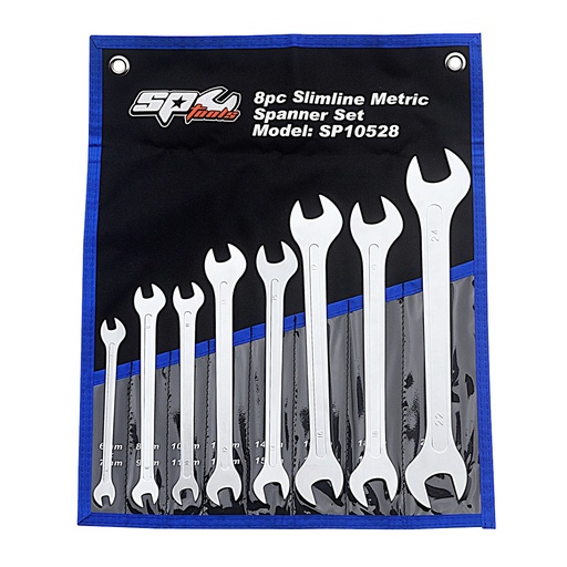 [SP10528] ULTRA THIN SPANNERS SET - METRIC - 8PC