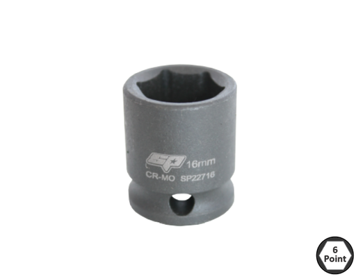[SP22714] SOCKET IMPACT 3/8" DR 6PT METRIC 14MM