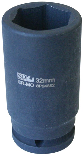 [SP24834] SOCKET IMPACT DEEP 3/4DR 6PT METRIC 34MM